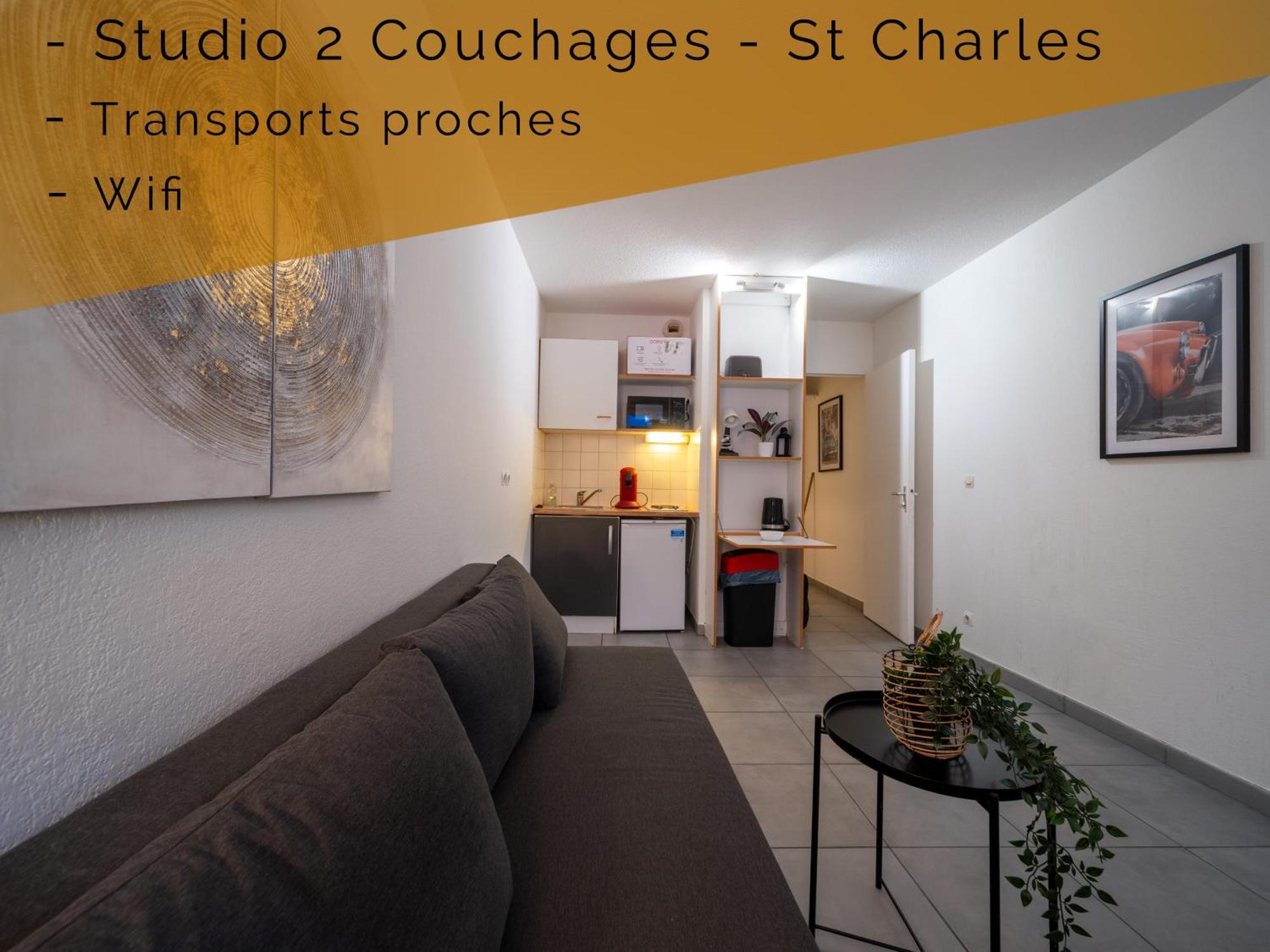 Appartement Tout Equipe A 6 Minutes De La Gare St Charles Marseille Kültér fotó