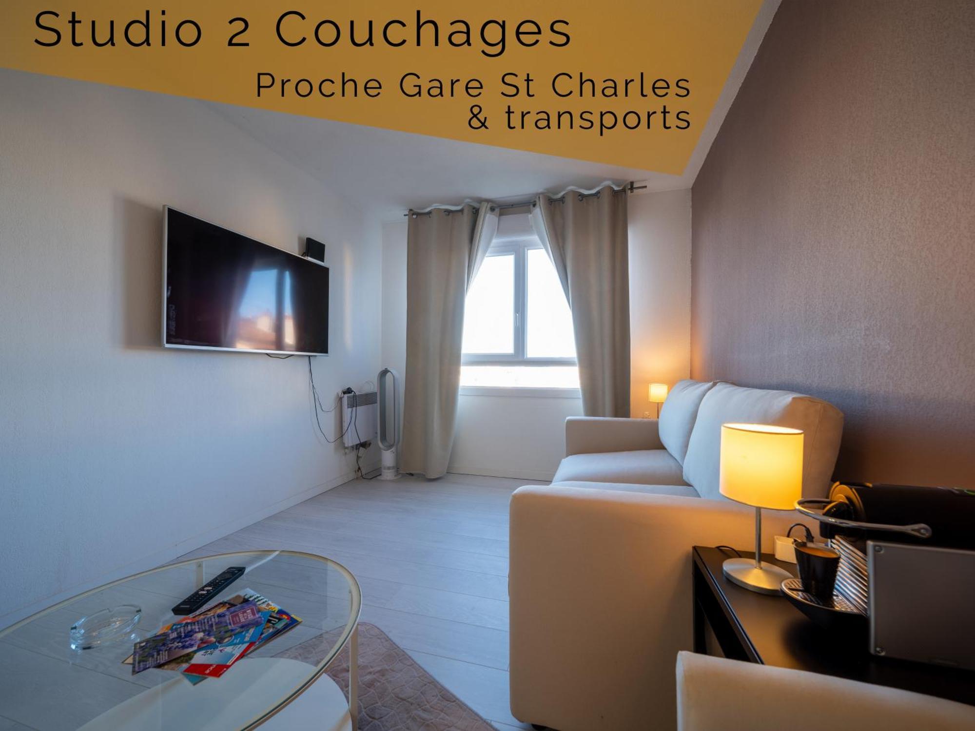 Appartement Tout Equipe A 6 Minutes De La Gare St Charles Marseille Kültér fotó