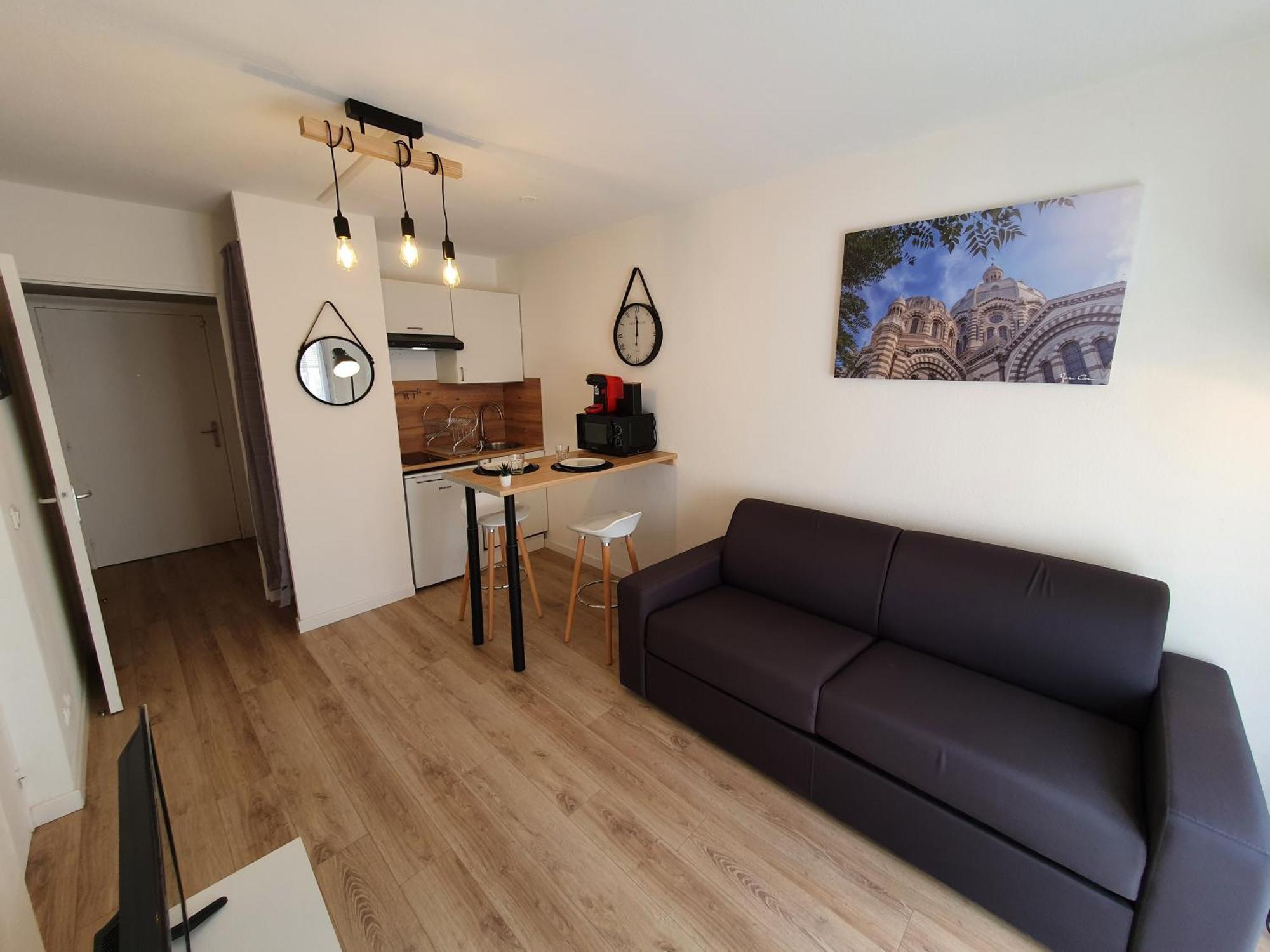 Appartement Tout Equipe A 6 Minutes De La Gare St Charles Marseille Kültér fotó