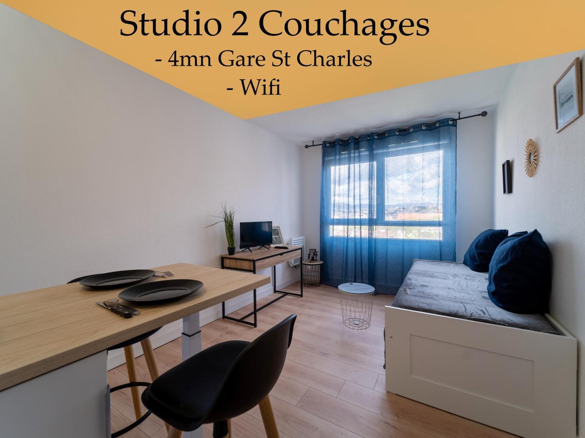 Appartement Tout Equipe A 6 Minutes De La Gare St Charles Marseille Kültér fotó
